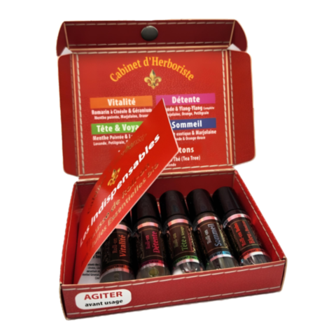 Trousse Roll-on Huiles essentielles