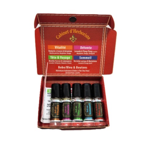 Trousse Roll-on Huiles essentielles